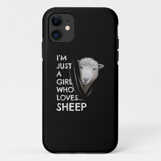 Capa Para iPhone 11 Apenas Uma Menina Que Adora Ovelha | Presente dos 
