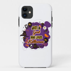 Capa Para iPhone 11 Apenas Uma Menina Que Ama O Halloween