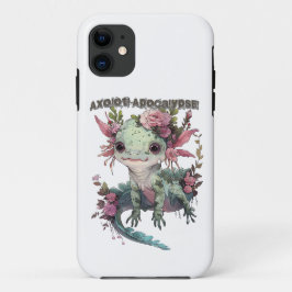 Capa Para iPhone 11 Apocalipse Axolotl! Dia das Bruxas