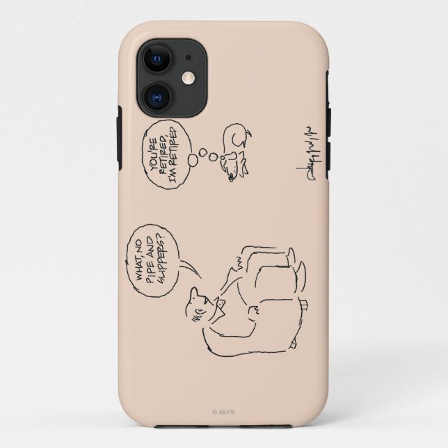 Capa Para iPhone 11 Aposentado (Verso)