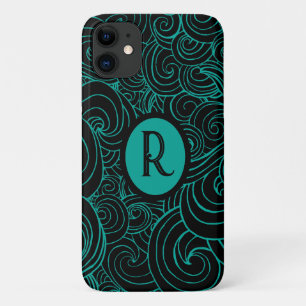Capa Para iPhone 11 Aqua Personalizado e Negras