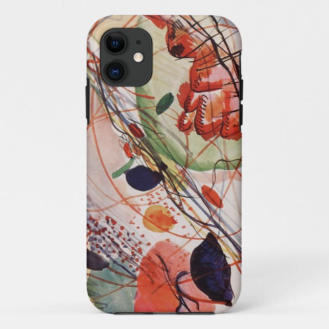 Capa Para iPhone 11 Aquarell de Kandinsky (Verso)