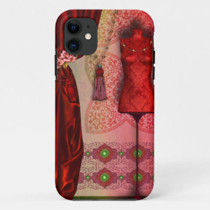 Capa Para iPhone 11 Arabesque do Victorian, OPHELIA - Gothique