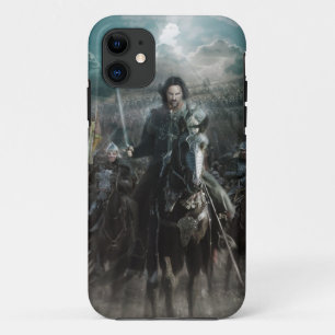 Capa Para iPhone 11 Aragorn Liderando em Cavalo