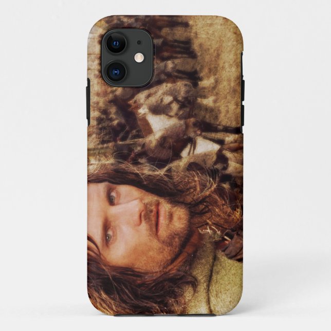 Capa Para iPhone 11 Aragorn Plus Linha de Cavalos (Verso)