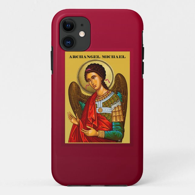 Capa Para iPhone 11 Arcanjo Miguel (Verso)