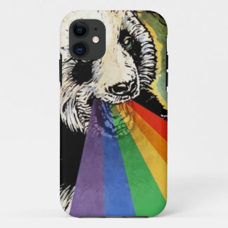 Capa Para iPhone 11 arco-íris da panda