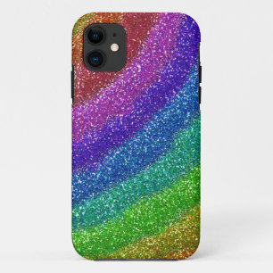 Capa Para iPhone 11 Arco-íris dos brilhos