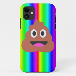 Capa Para iPhone 11 arco-íris emoji