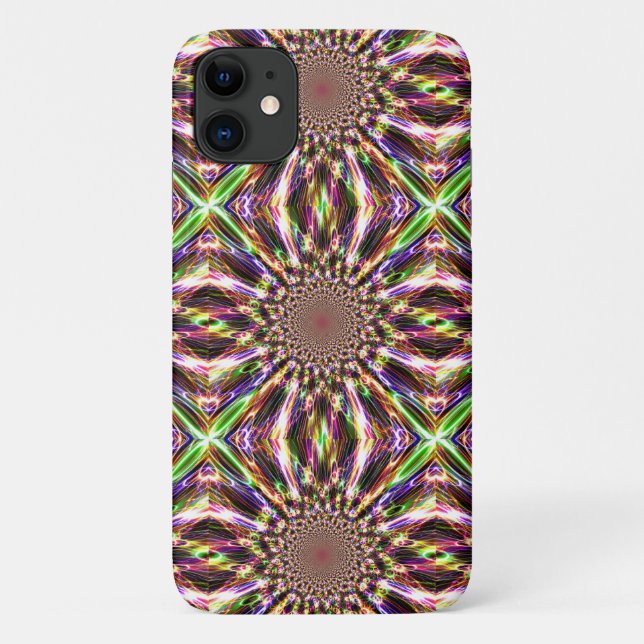 Capa Para iPhone 11 Arco-Íris Espectral Relâmpago (Verso)
