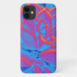 Capa Para iPhone 11 Arco-íris - Planta suculenta