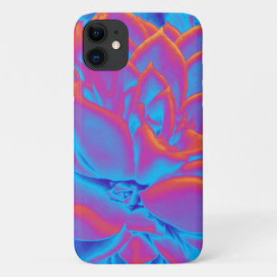 Capa Para iPhone 11 Arco-íris - Planta suculenta