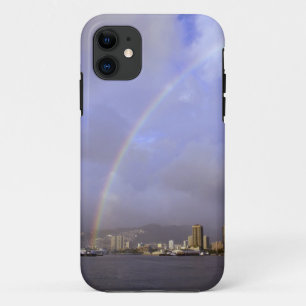 Capa Para iPhone 11 Arco-íris sobre Honolulu, Havaí, EUA