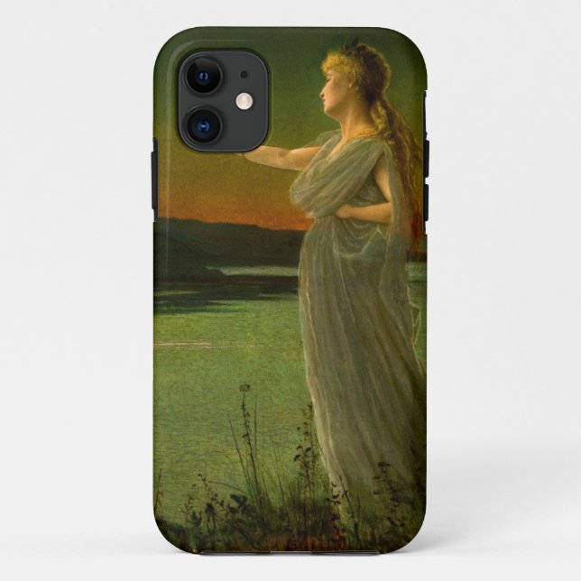 Capa Para iPhone 11 Ariadne em Naxos John Atkinson Grimshaw (Verso)