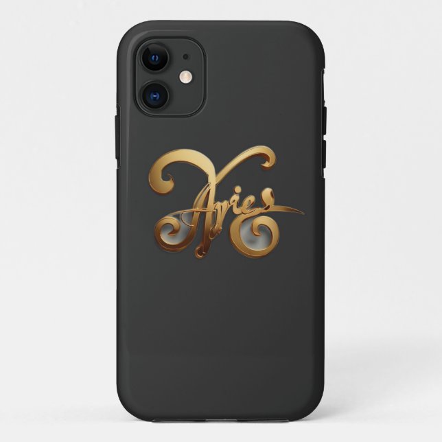 Capa Para iPhone 11 Aries (Verso)