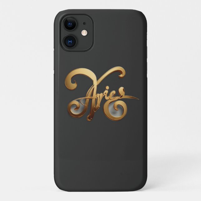 Capa Para iPhone 11 Aries (Verso)