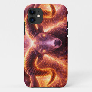 Capa Para iPhone 11 Áries Coleção Zodíaco - Astrologia Elegante