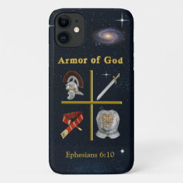 Capa Para iPhone 11 Armadura de Deus