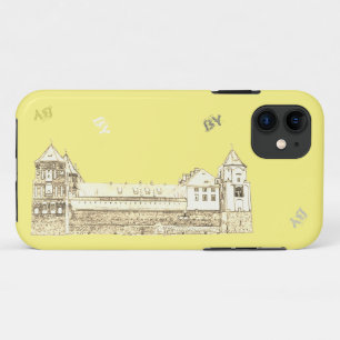 Capa Para iPhone 11 Arquitetura do castelo de Mir da Bielorrússia М и