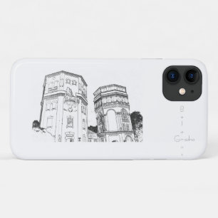 Capa Para iPhone 11 Arquitetura do Grodno Hrodna Belarus iPhone 11 Cas