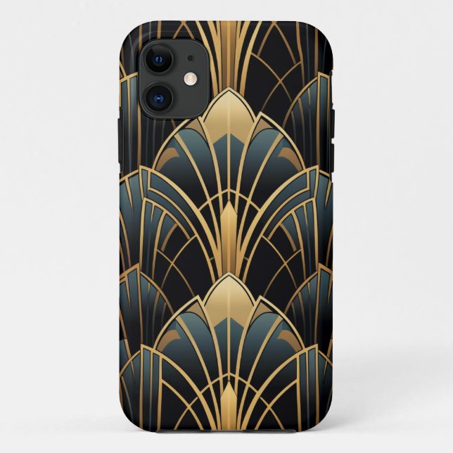 Capa Para iPhone 11 Art Deco (Verso)