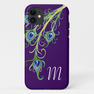 Capa Para iPhone 11 Art Deco Nouveau Style Pancas Pancas Pavão