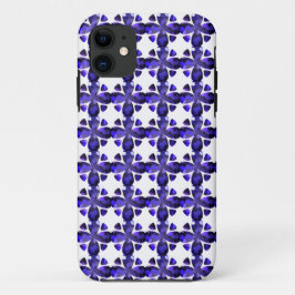 Capa Para iPhone 11 Arte a cores, azul