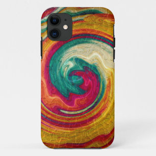 Capa Para iPhone 11 Arte abstracta espiral 2