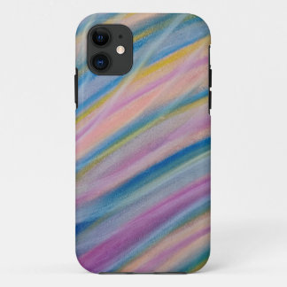 Capa Para iPhone 11 Arte abstrata colorida única P8