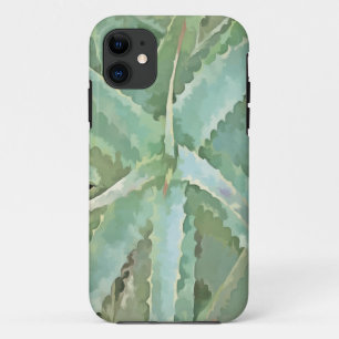 Capa Para iPhone 11 Arte acrílica incrível Aloe Vera