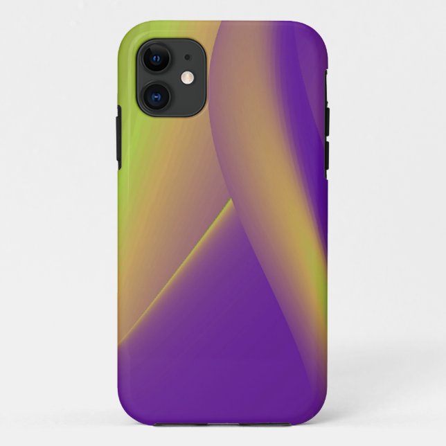 Capa Para iPhone 11 Arte arco-íris Abstrato 3D (Verso)