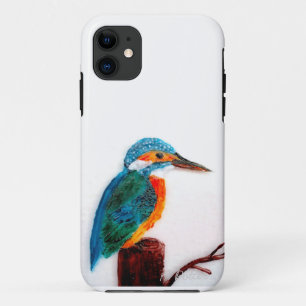 Capa Para iPhone 11 Arte colorida do martinho pescatore