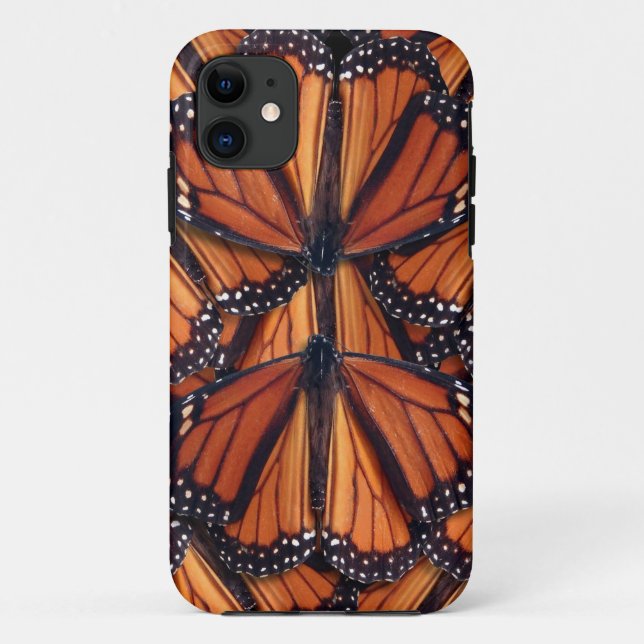 Capa Para iPhone 11 arte da borboleta monarca (Verso)