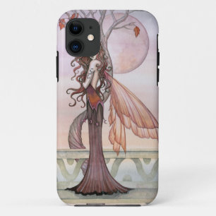 Capa Para iPhone 11 Arte de Fantasia de Fada Gótica de Outono