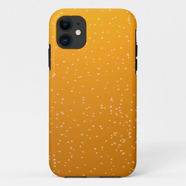 Capa Para iPhone 11 Arte de fundo com pequenas bolhas (Verso)