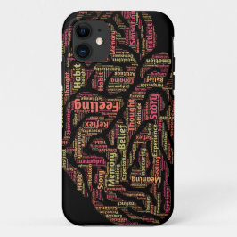 Capa Para iPhone 11 Arte de Palavra Inspirativa