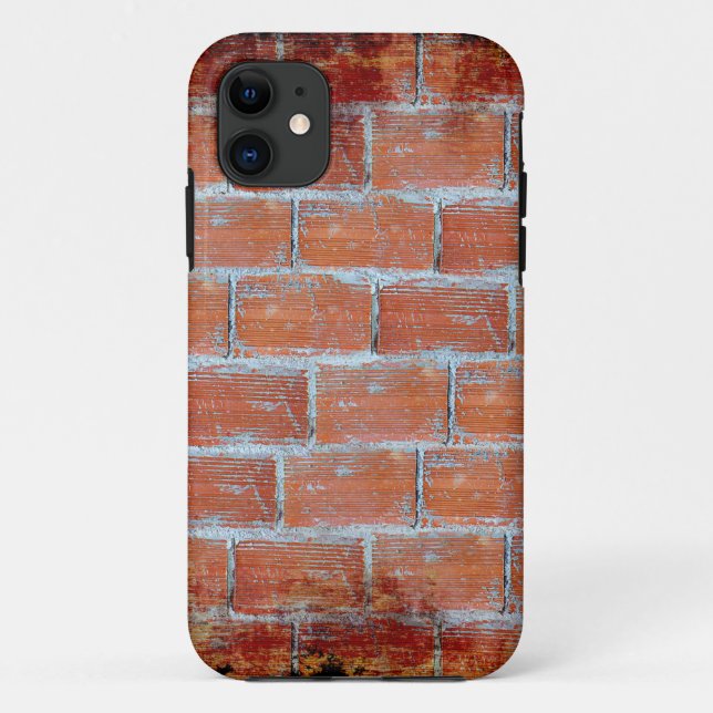 Capa Para iPhone 11 Arte de Parede de Pedras (Verso)