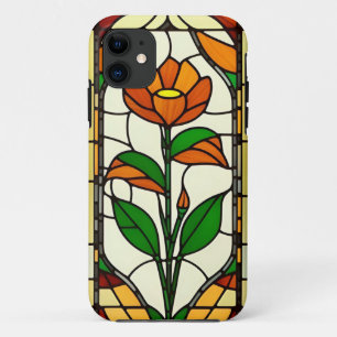 Capa Para iPhone 11 Arte Elegante em Vidro Pintado