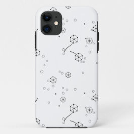 Capa Para iPhone 11 Arte em Linha, Pó em Estrela