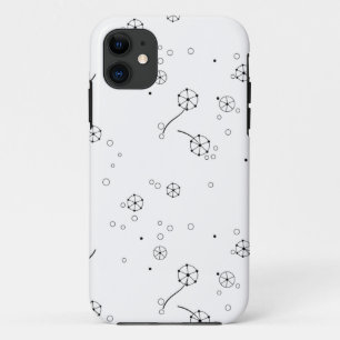Capa Para iPhone 11 Arte em Linha, Pó em Estrela