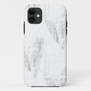 Capa Para iPhone 11 Arte em linha, Seashell, Harp