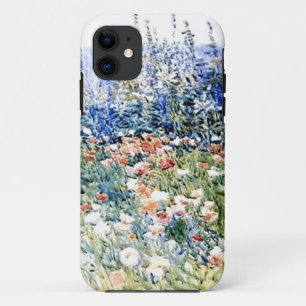 Capa Para iPhone 11 Arte Flor Jardins de Sapatos