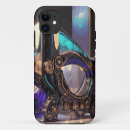 Capa Para iPhone 11 Arte holográfica holográfica holográfica holográfi