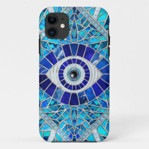 Capa Para iPhone 11 Arte Mosaica Amuleta mau
