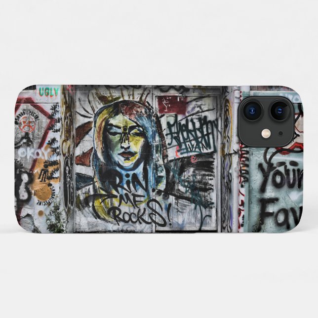 Capa Para iPhone 11 Arte Urbana Moderna do grafite (Verso (horizontal))