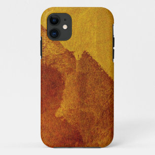 Capa Para iPhone 11 Arte vermelha do design da pintura do abstrato do