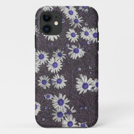 Capa Para iPhone 11 Artsy Daisies