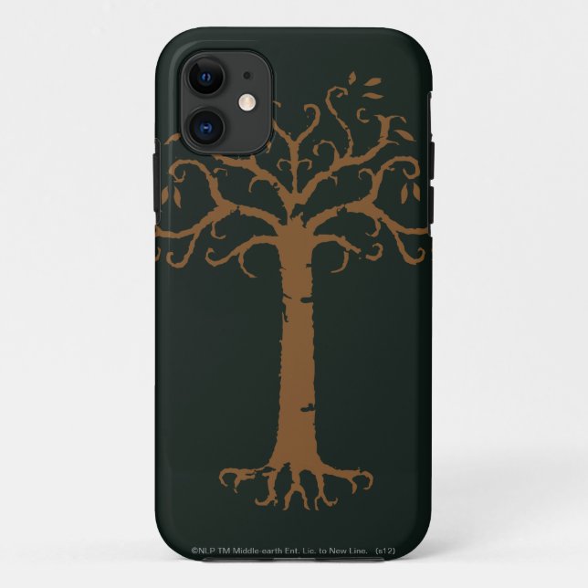 Capa Para iPhone 11 Árvore Branca de Gondor (Verso)