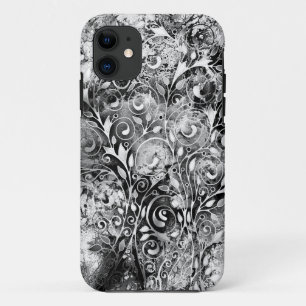 Capa Para iPhone 11 Árvore De Vida - Espirais Deixam Estilo Grunge 1