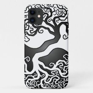 Capa Para iPhone 11 Árvore de Yin Yang